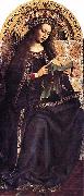Jan Van Eyck Virgin Mary oil